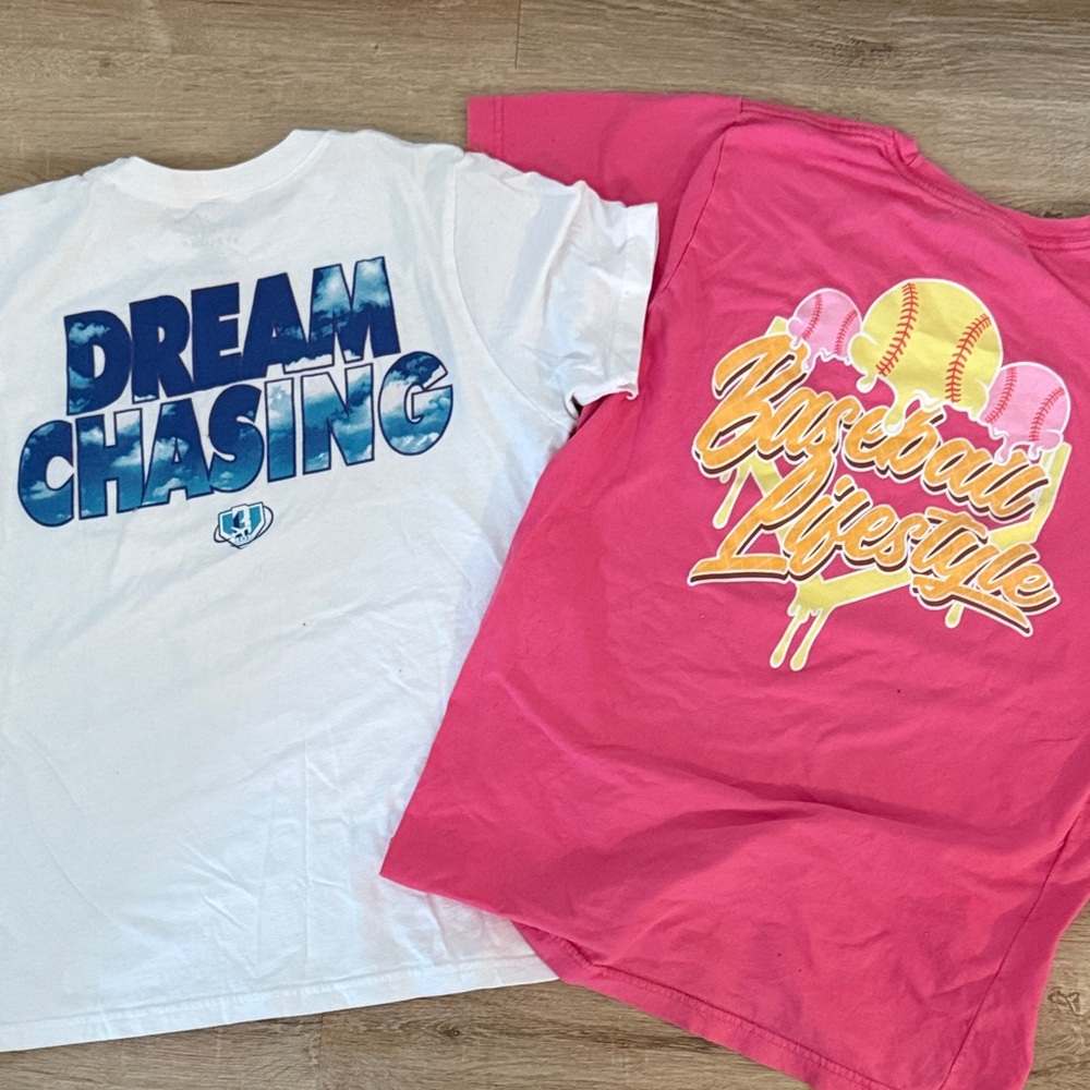 Baseball Lifestyle Kids T-Shirts lot YXL
